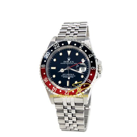 rolex gmt rosso nero|rolex gmt master ii.